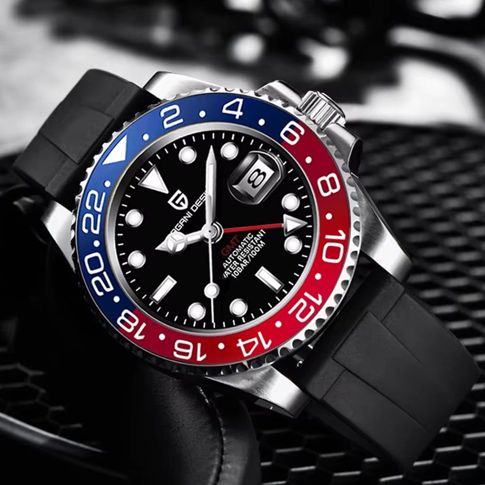 Luxury Watch La - 40mm pagani design gmt relógio masculino