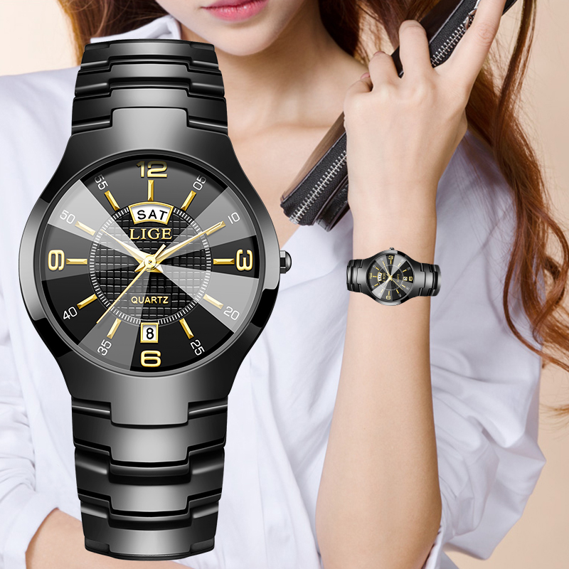 Luxury Watch Straps - LIGE Moda Elegante Relógio de Pulso