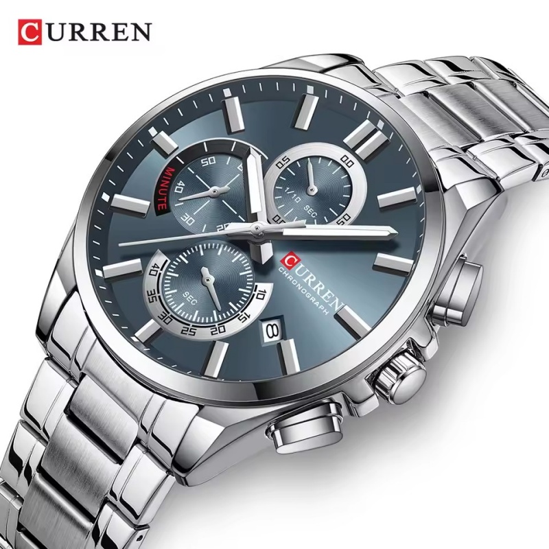 Luxury Watch Kids - Relógio de Quartzo Masculino CURREN 8475,