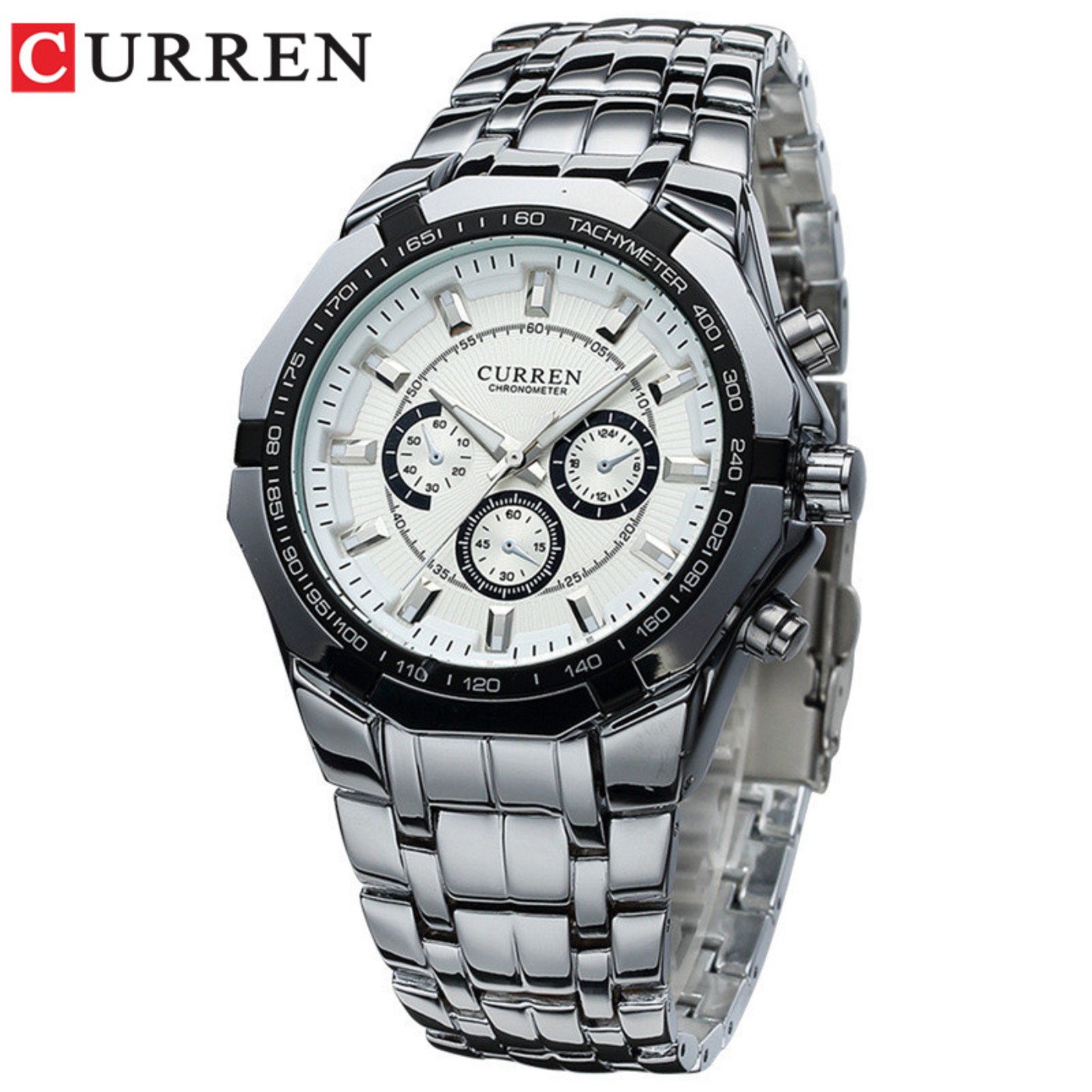 Luxury Watch Investment - Relógio Masculino de Luxo CURREN, Marca