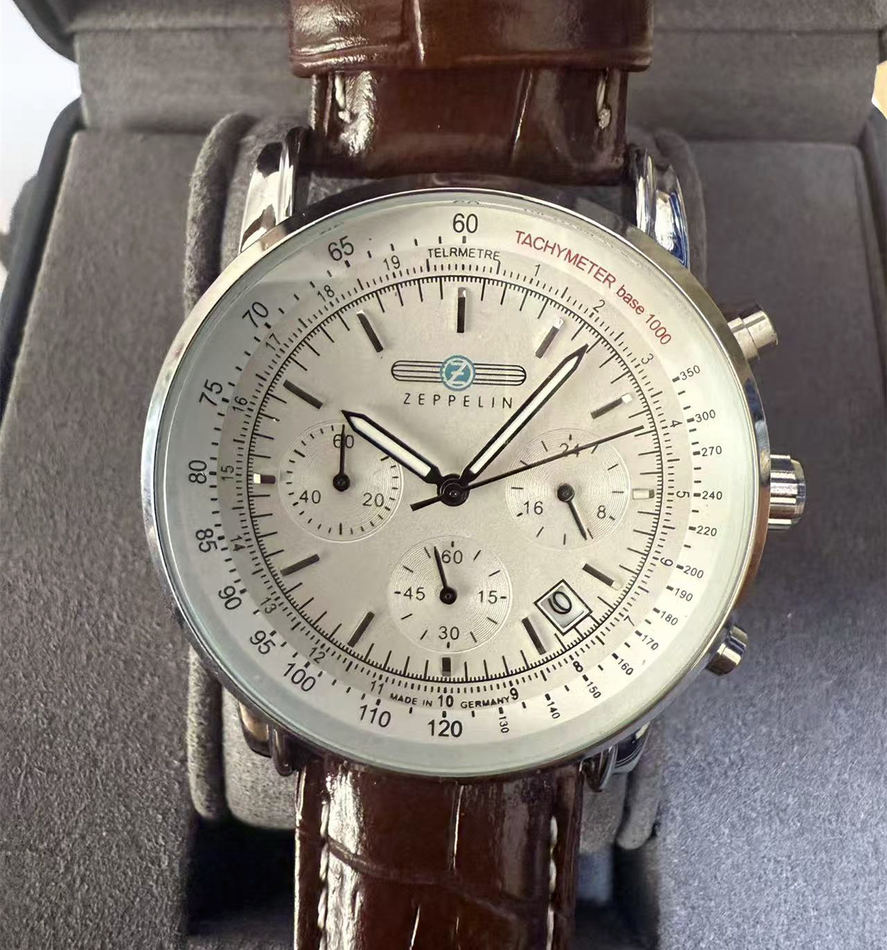 Best Luxury Quartz Watch - Relógios de pulso ZEPPELIN da moda
