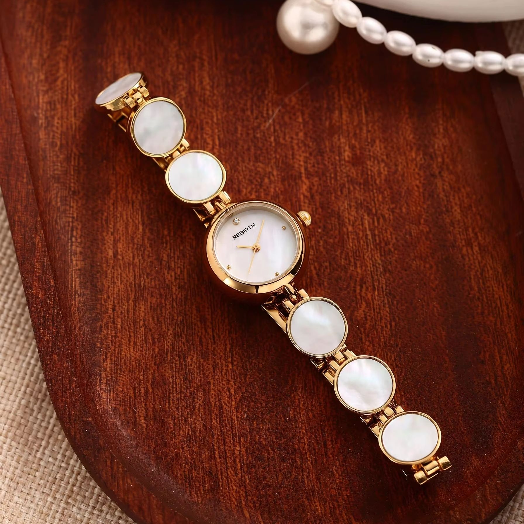 Quiet Luxury Watch - Relógio Feminino de Quartzo Luxo Leve