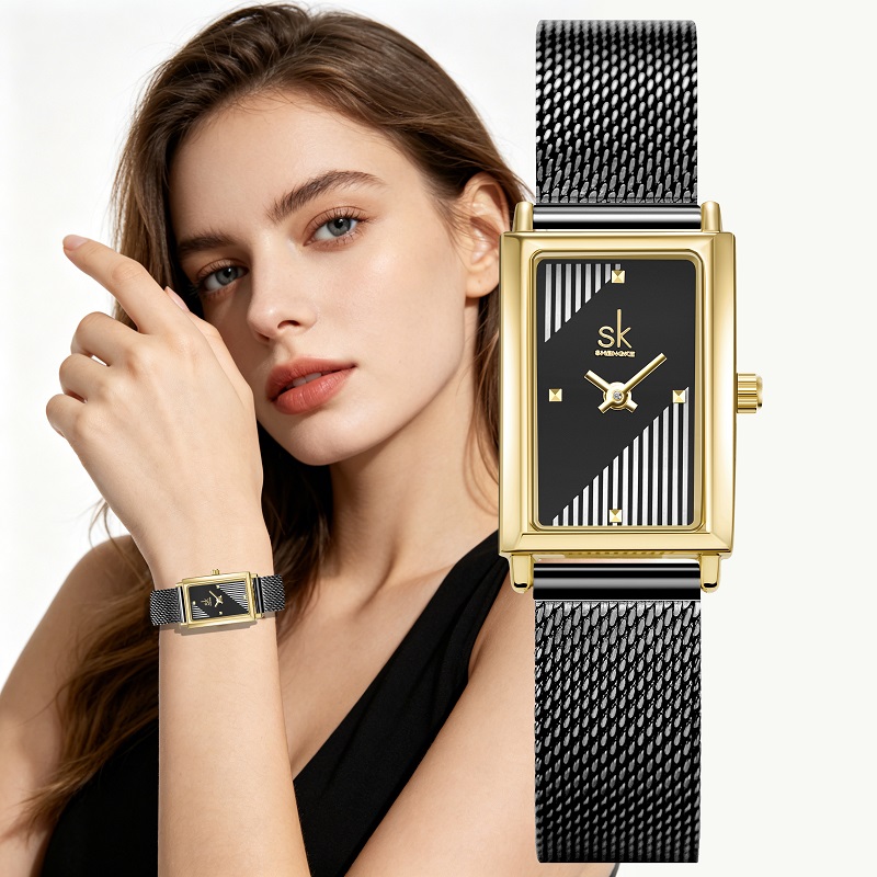 Best Luxury Quartz Watch - Shengke-Relógios de quartzo de luxo feminino,