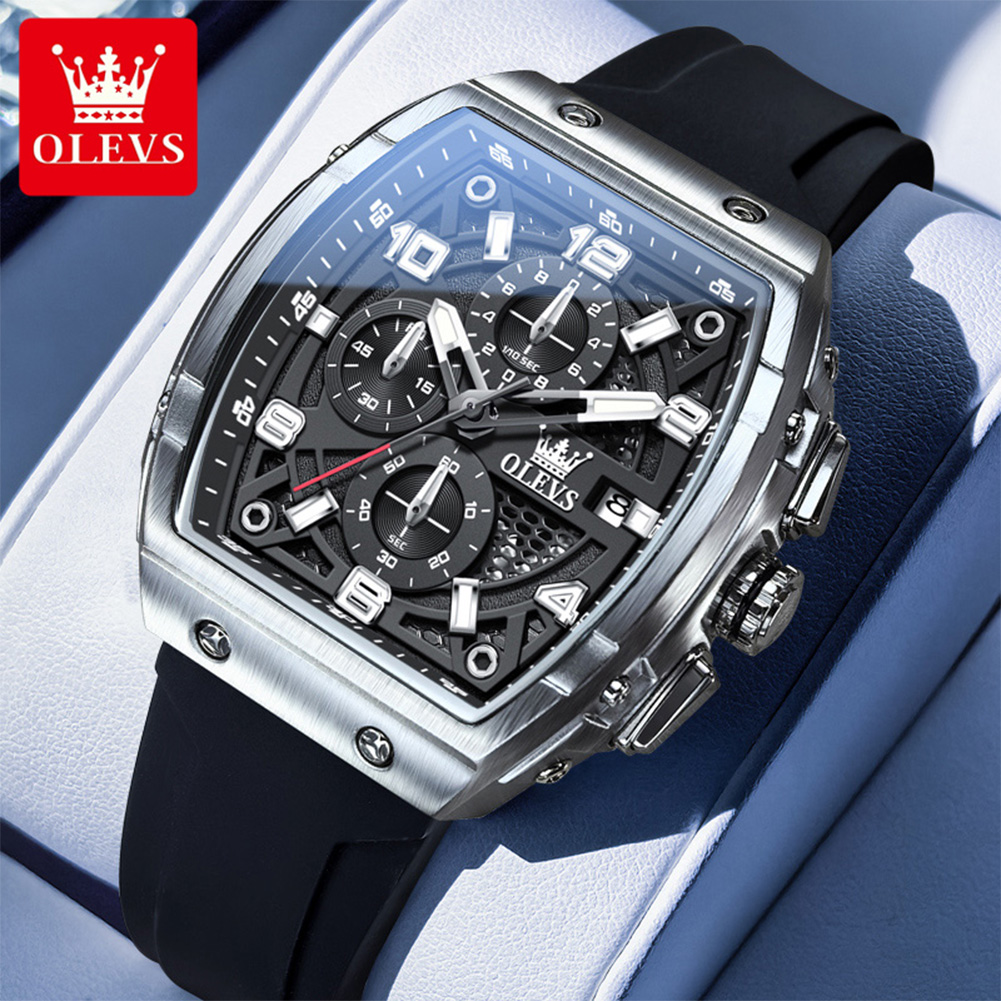 Luxury Watch Investment - Olevs relógios masculinos 2976 moda de