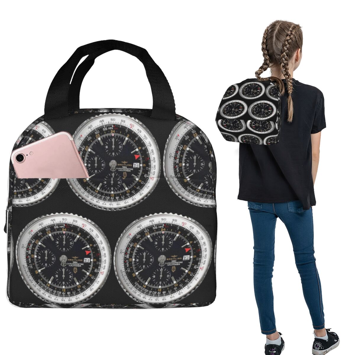 Luxury Watch Kids - Bolsa Térmica de Luxo com Estampa