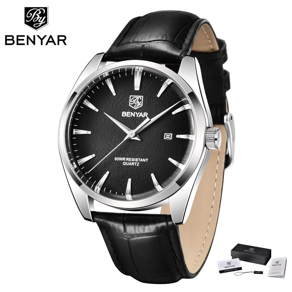 Luxury Watch Investment - Benyar 5163 marca superior de luxo