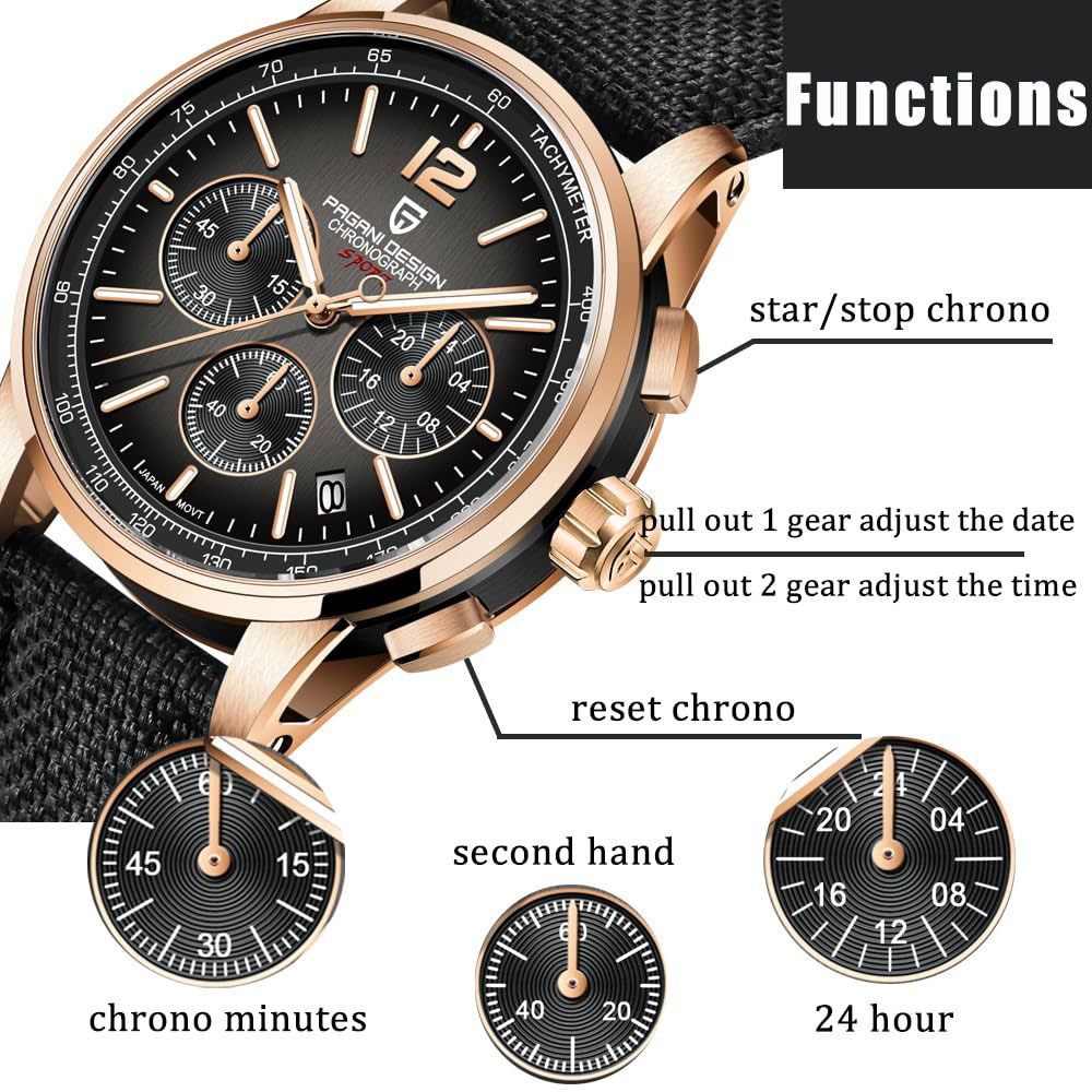 Luxury Watch Investment - Pagani design novo relógio masculino 41mm