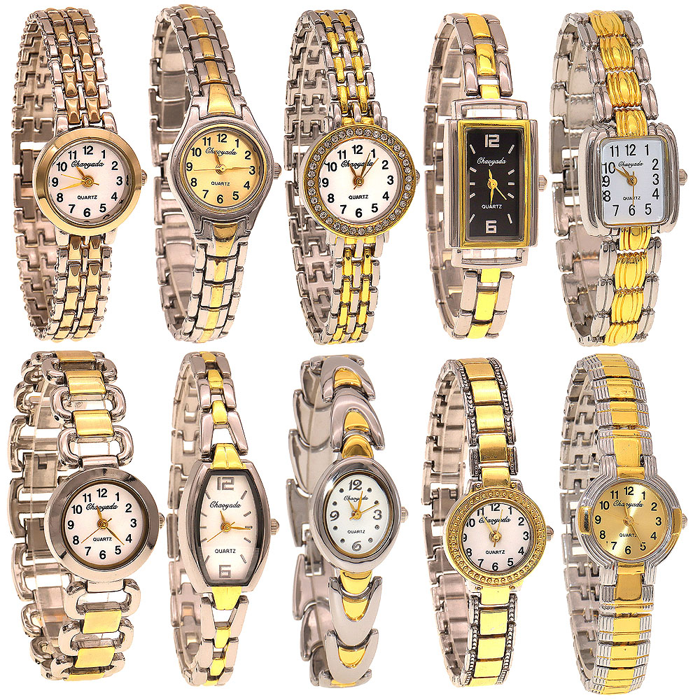 Luxury Watch Kids - 10 peças/lote, Relógios Elegantes para Mulheres