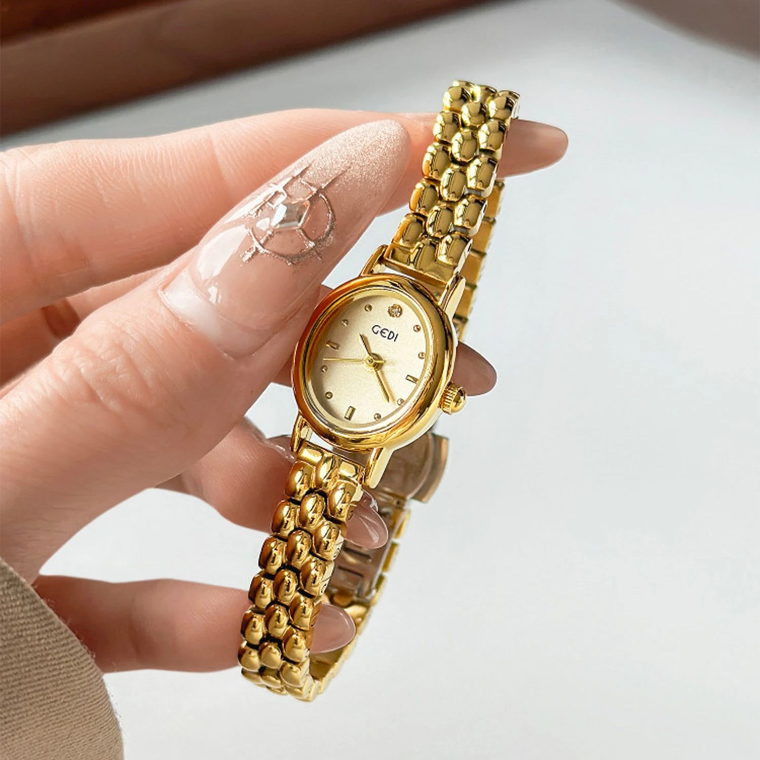 Quiet Luxury Watch - Relógio de Luxo Original para Mulheres,