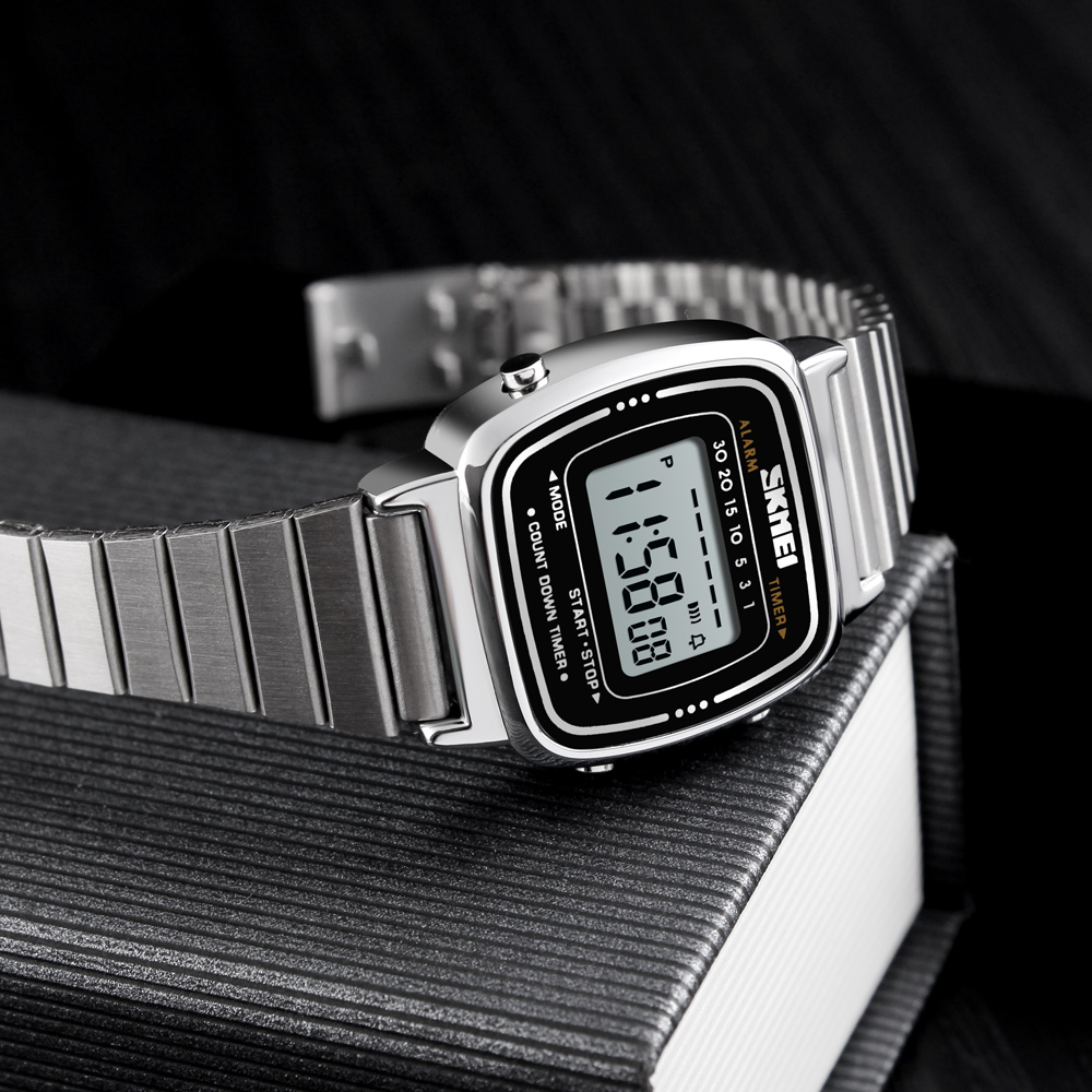 Luxury Watch Kids - Skmei 1901 luxo pequeno mostrador digital