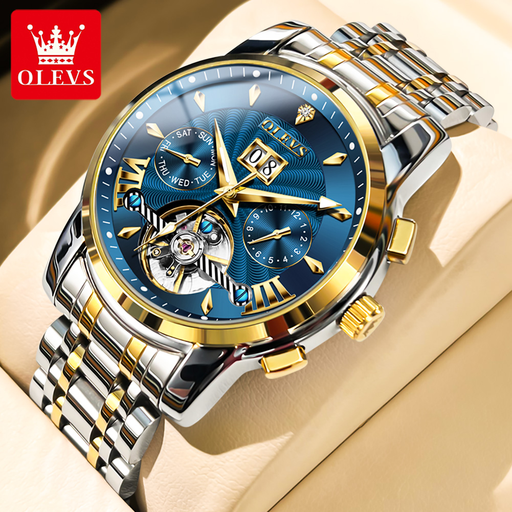 Luxury Watch Straps - Olevs relógios masculinos de luxo moda