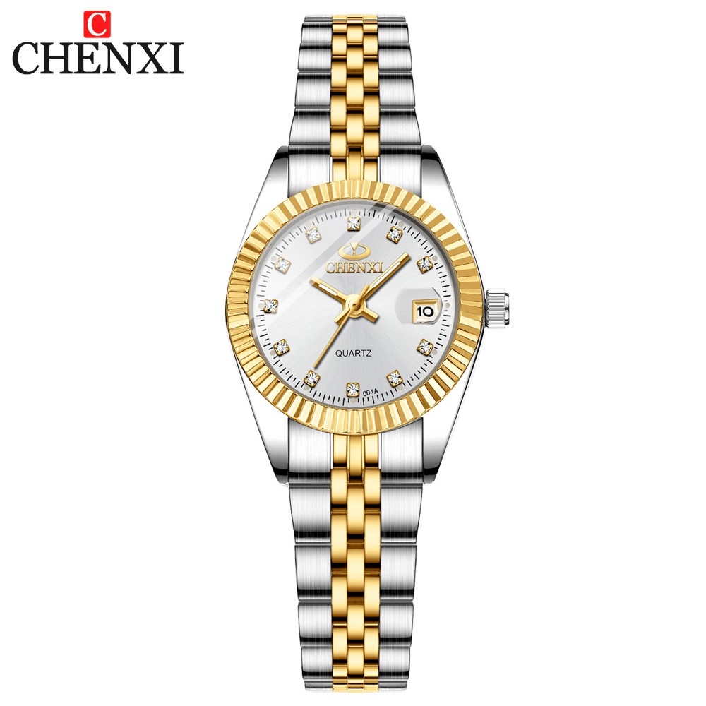 Luxury Watch La - CHENXI-Relógio de pulso de quartzo de