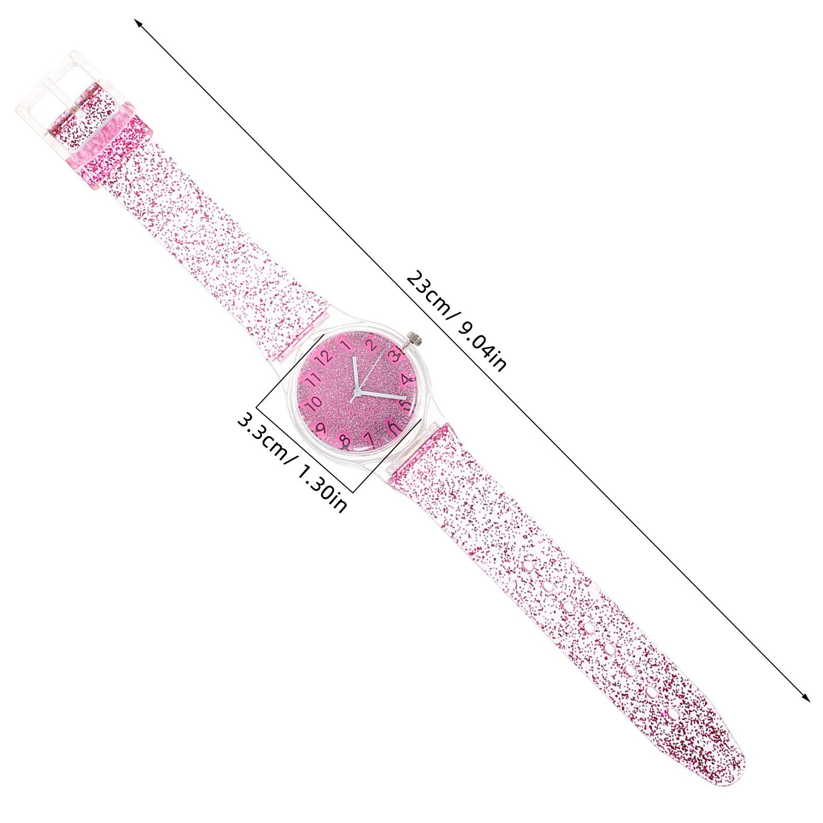 Crianças relógio colorido bril - Luxury Watch Kids avaliação e preço