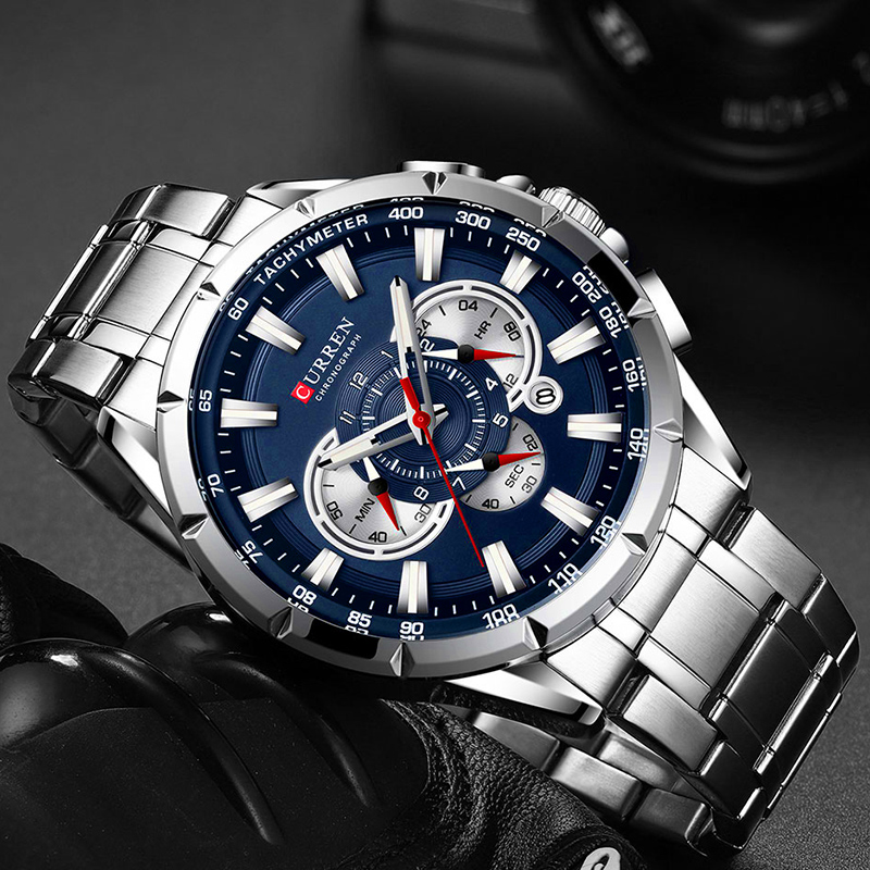 Curren relógio de pulso mascul - Luxury Watch Investment avaliação e preço