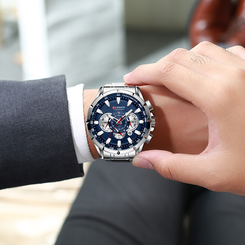 Curren relógio de pulso mascul - Luxury Watch Investment avaliação e preço