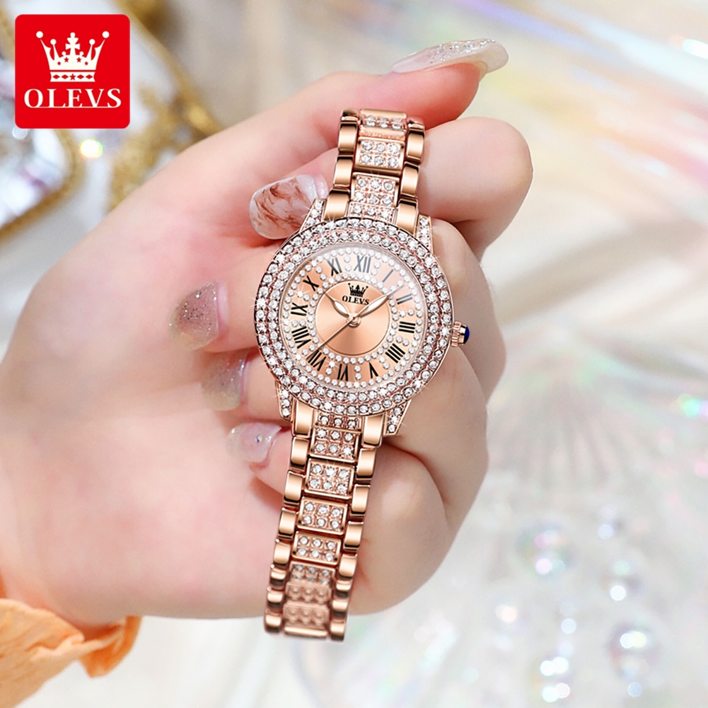 OLEVS-Roman escala embutidos r - Quiet Luxury Watch avaliação e preço