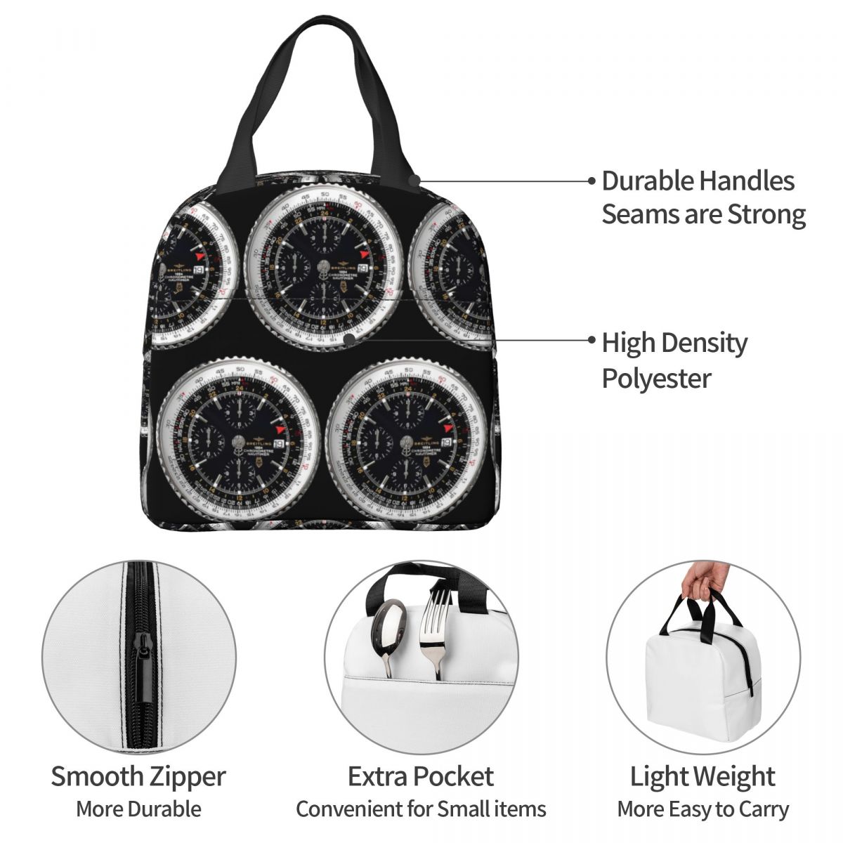 Bolsa Térmica de Luxo com Esta - Luxury Watch Kids avaliação e preço
