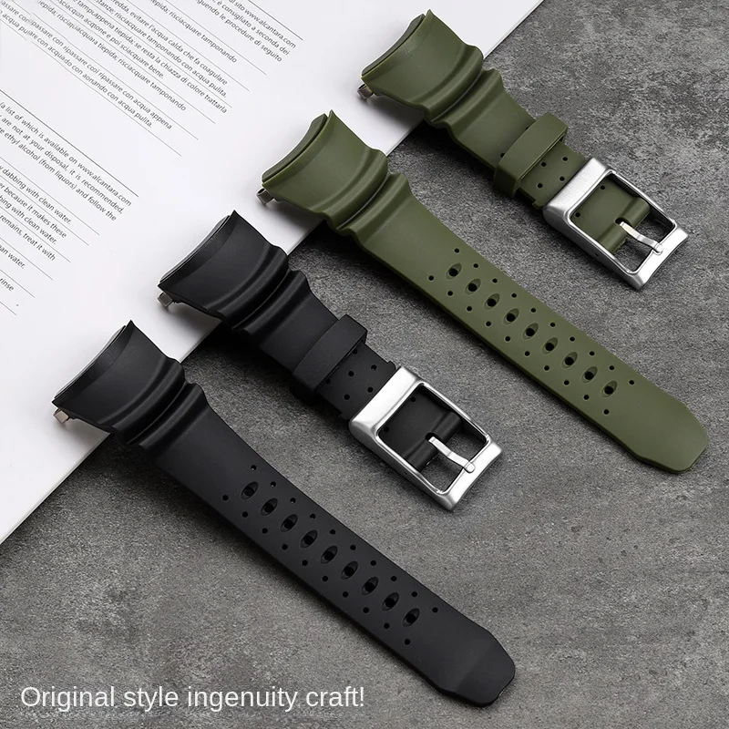 Pulseira de Borracha Curva par - Citizen Watch Promaster avaliação e preço
