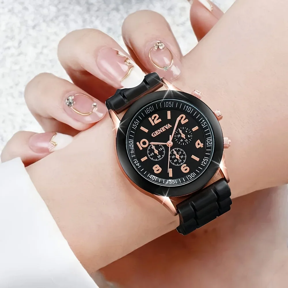 2 pçs conjunto de relógio femi - Best Luxury Quartz Watch avaliação e preço