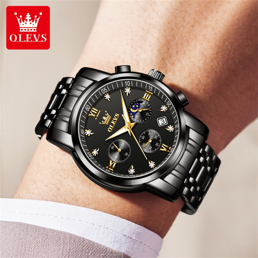 Olevs relógios masculinos popu - Luxury Watch Investment avaliação e preço