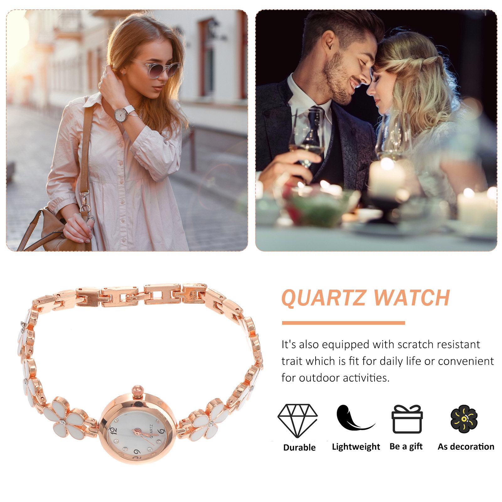 Relógio Exquisito com Pulseira - Luxury Watch Gold avaliação e preço