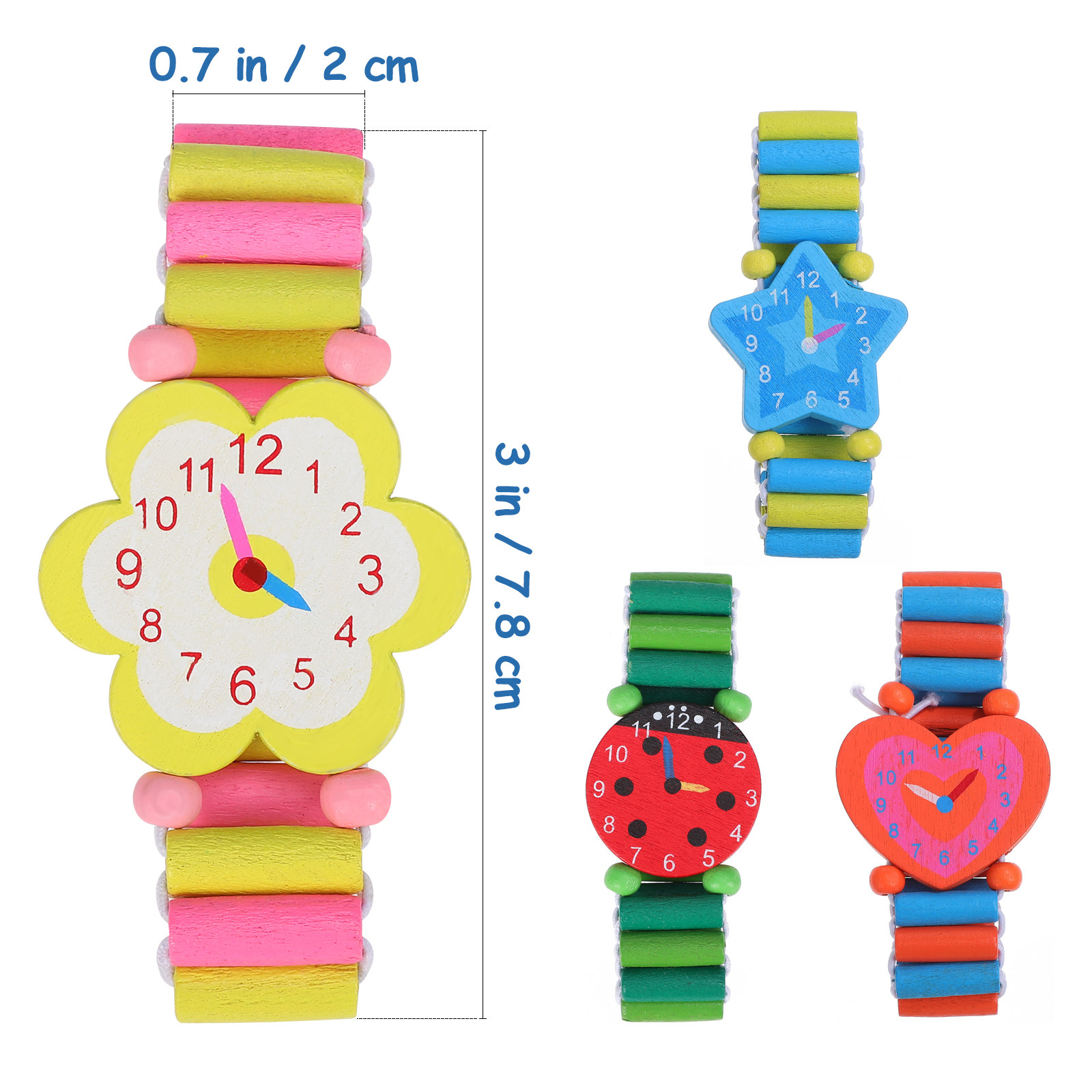 4 Peças Relógio de Pulso Infan - Luxury Watch Kids avaliação e preço