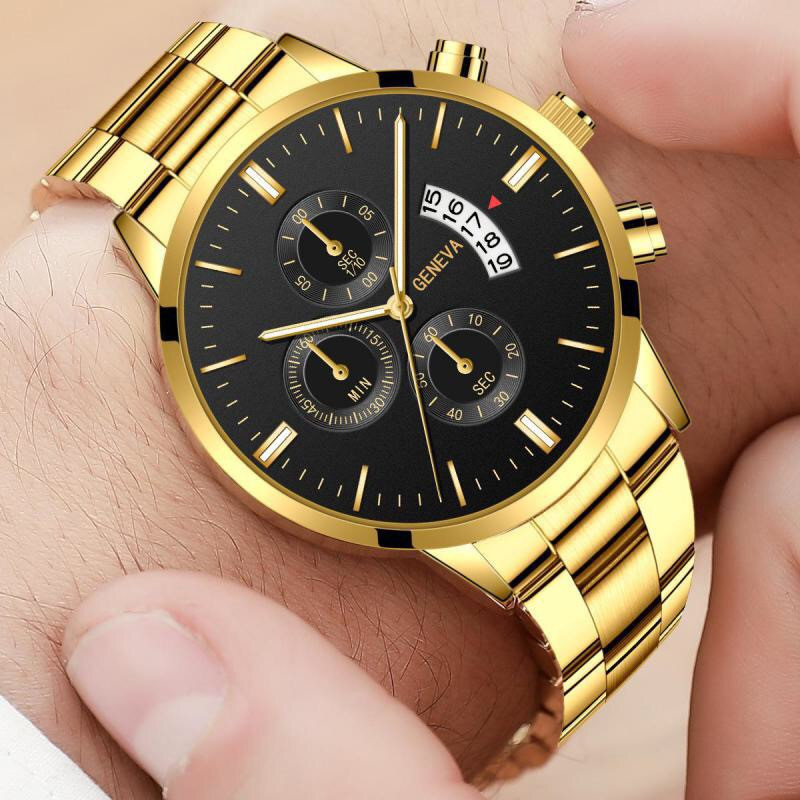 Nova moda masculina relógios e - Best Luxury Quartz Watch avaliação e preço