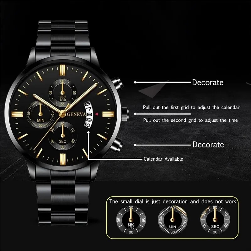 Nova moda masculina relógios e - Best Luxury Quartz Watch avaliação e preço