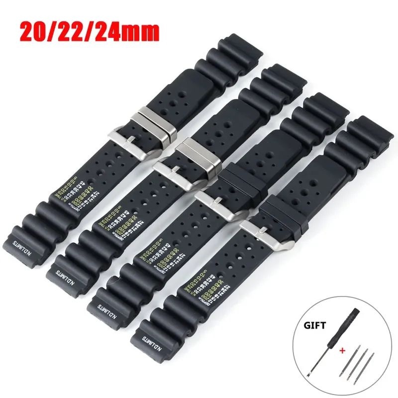 Pulseira de silicone de mergul - Citizen Watch Promaster avaliação e preço
