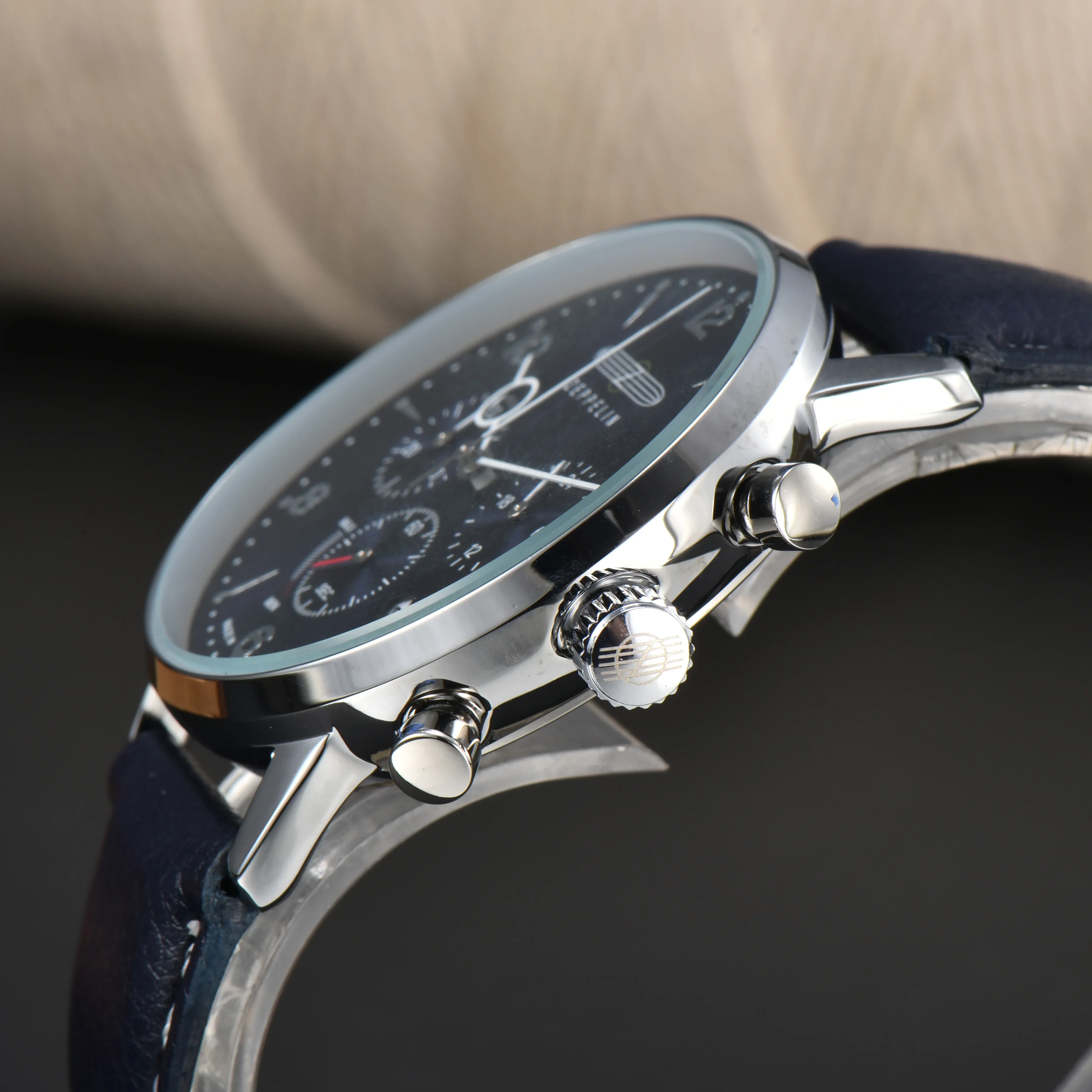 Relógio Clássico ZEPPELIN de Q - Best Luxury Quartz Watch avaliação e preço