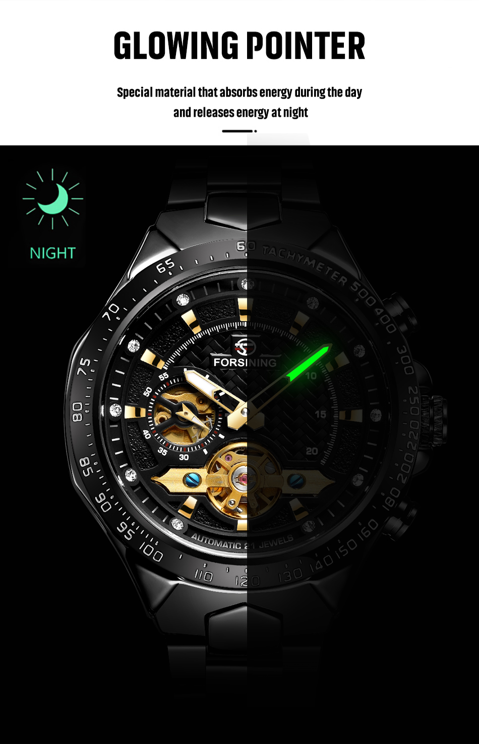 Forsining diamante esqueleto a - Luxury Watch And Price avaliação e preço