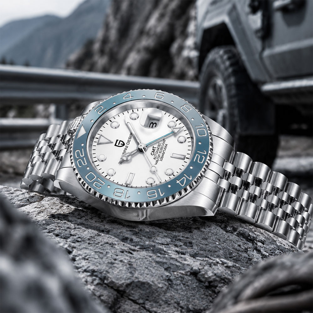 Novo Relógio Mecânico Masculin - Luxury Watch La avaliação e preço